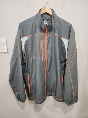 FootJoy Jacket Golf Superlite Shell Water Repellent Zip Up Athletic Mens Large